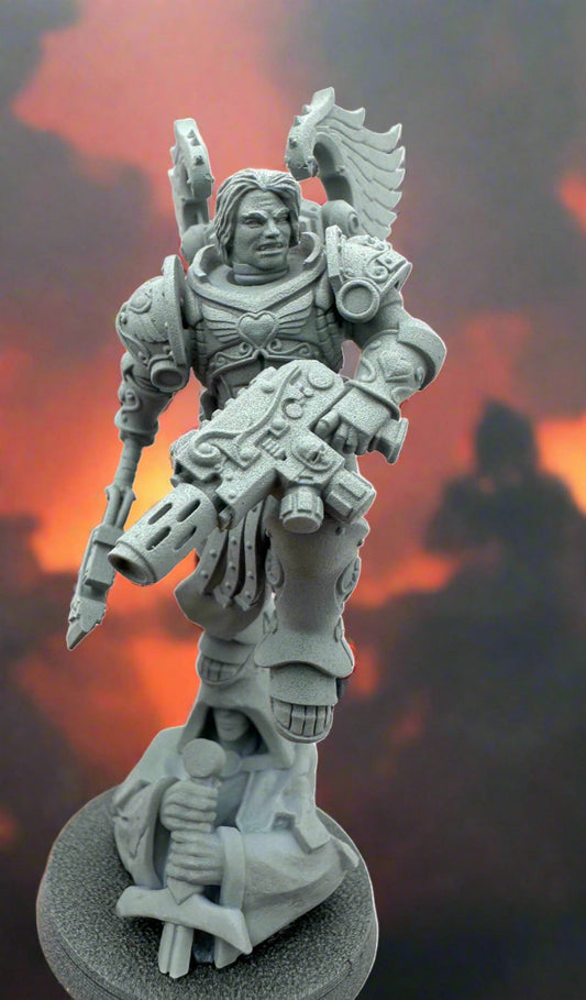 Darius of the Crimson Wings Resin Miniature Figure product image