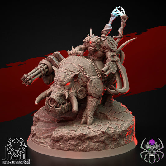 Ork Raider Resin Miniature Figure product image