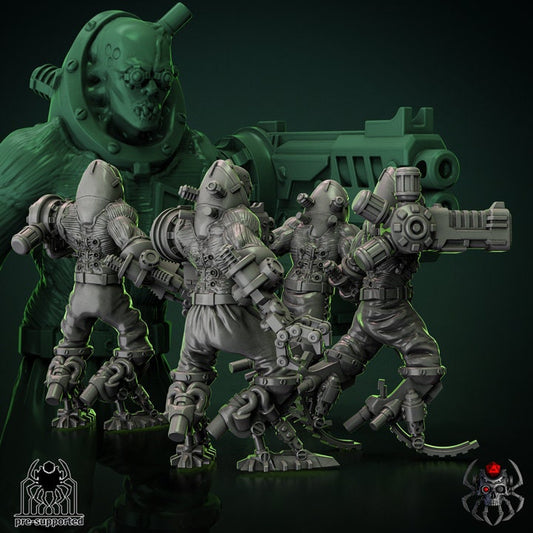 Biomechanoid Squad Resin Vehicle Miniatures alternate view 2