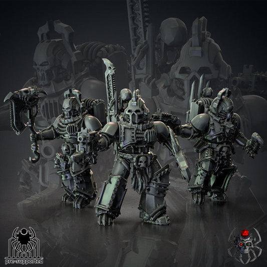 Bloody Skulls Dismemberers Resin Miniature Figure product image