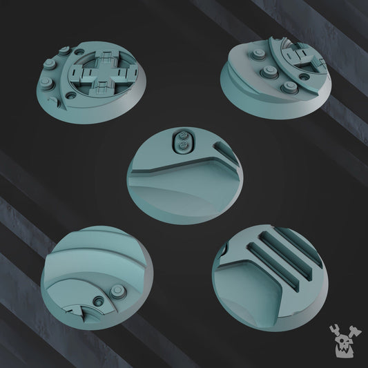 Starforge bases - Base Set Resin Terrain Set alternate view 2