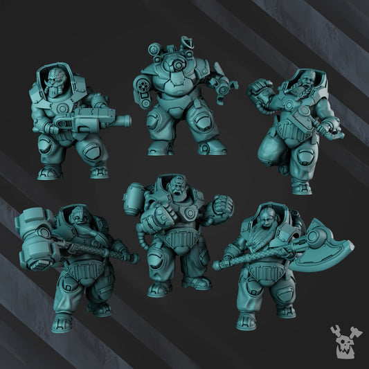 Mithril Clan Sentinels Resin Miniature Figure product image