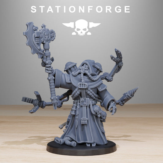Scavenger SynthPriest Resin Miniature Figure product image