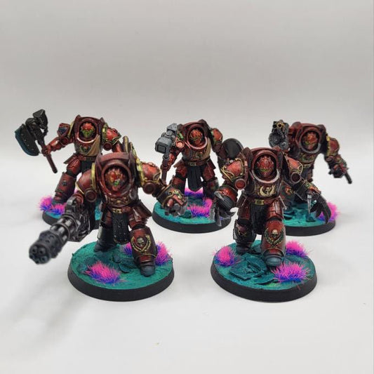 Crimson Wings Destroyer Squad Resin Miniatures Set product image