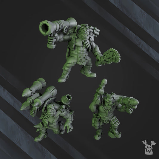 Bazooka Boyz Resin Miniature Figure product image