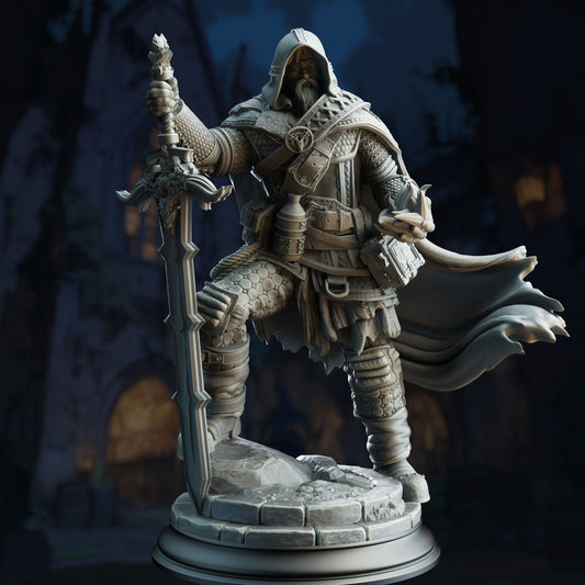 Human Revenant Ranger Resin Miniature Figure product image