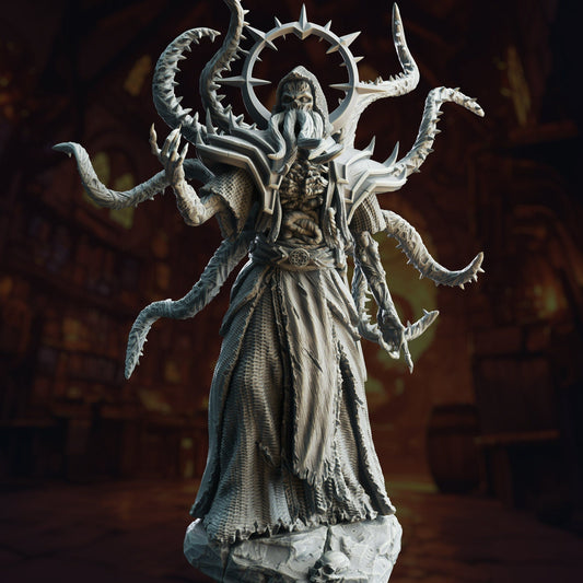 Elder Lich Flayer Resin Miniature Figure product image