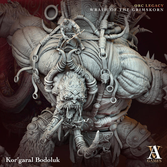Kor'Garal Bodoluk Resin Miniature Figure alternate view 2