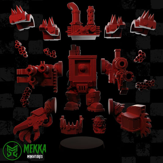 Super Mega Armored Ork Resin Upgrade Parts alternate view 2
