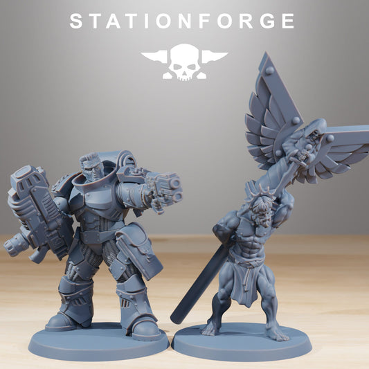 Socratis Reinforcers Resin Miniature Figure alternate view 2