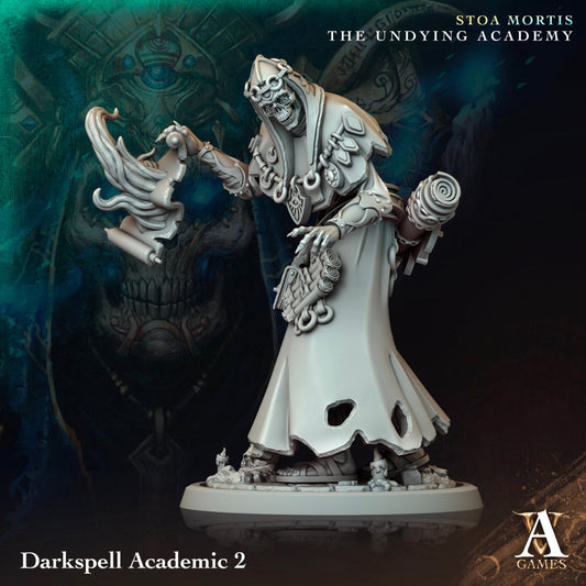 Darkspell Academic Resin Miniature Figure alternate view 2