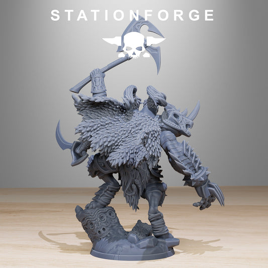 Corrupted Gladiator Resin Miniature Figure alternate view 2