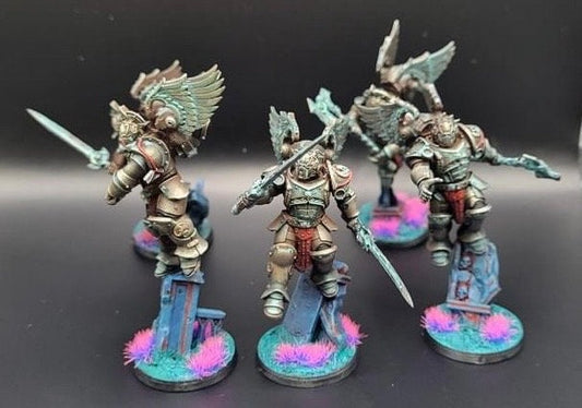 Crimson Wings Honor Guard Squad Resin Miniatures Set alternate view 2