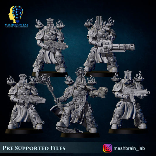 Reapers of the Thousand Souls Squad x5 Resin Miniatures Set product image