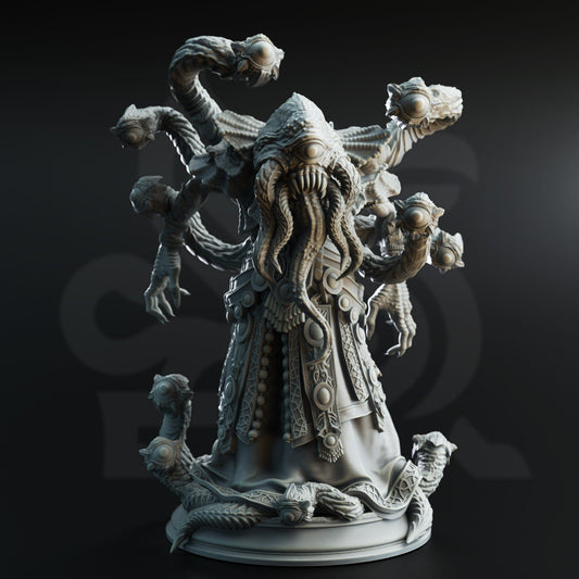 Flayer Hybrid of the Deep Resin Miniature Figure alternate view 2