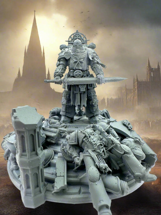 High Templar Diorama 3DArtGuy Miniatures Resin Boss Miniature product image
