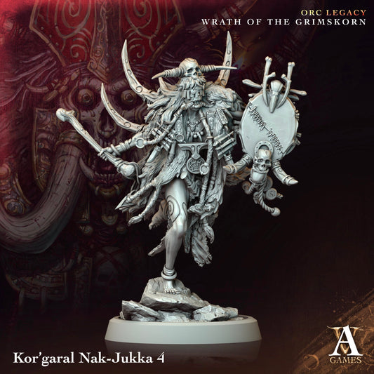 Kor'Garal Nak-Jukka Resin Miniature Figure product image