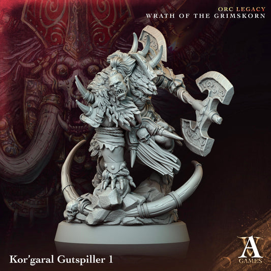 Kor'Garal Gutspiller Resin Miniature Figure product image