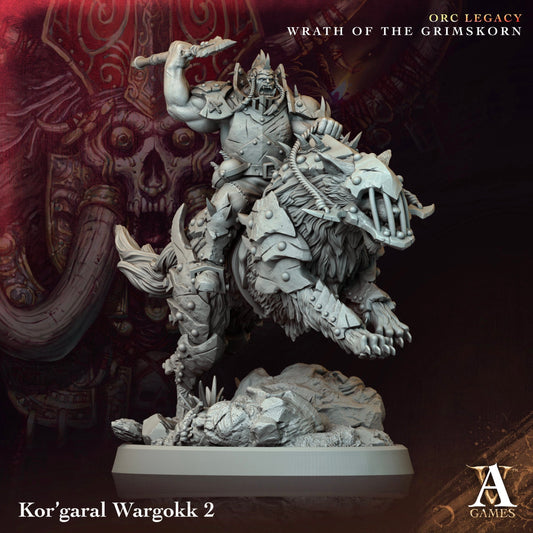 Kor'Garal Wargokk Resin Miniature Figure product image