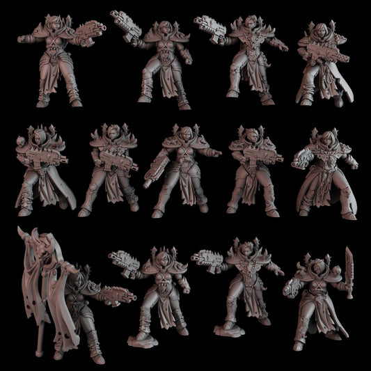 Battle Witch Squad Resin Miniatures Set product image