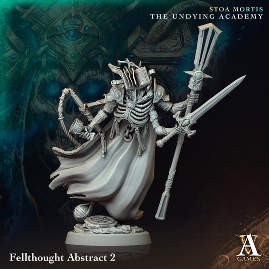 Fellthought Abstract Resin Miniature Figure alternate view 2