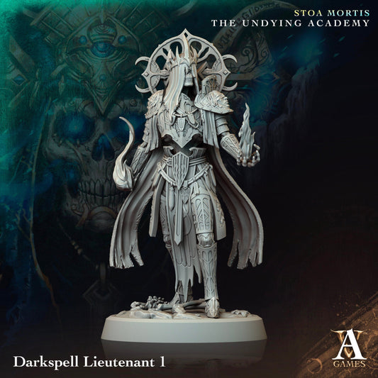 Darkspell Lieutenant Resin Miniature Figure product image
