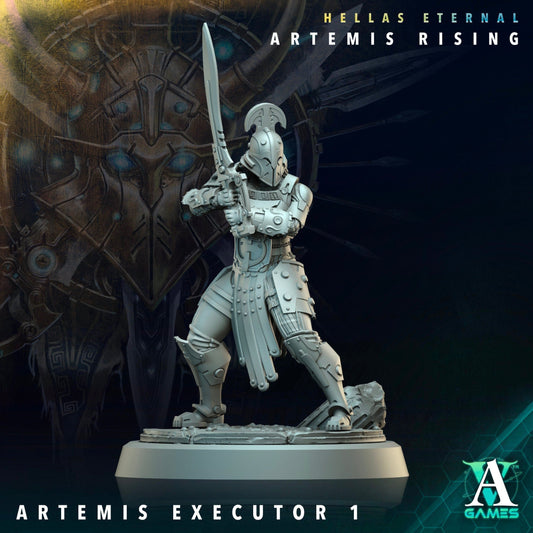 Artemis Executor Resin Miniature Figure product image