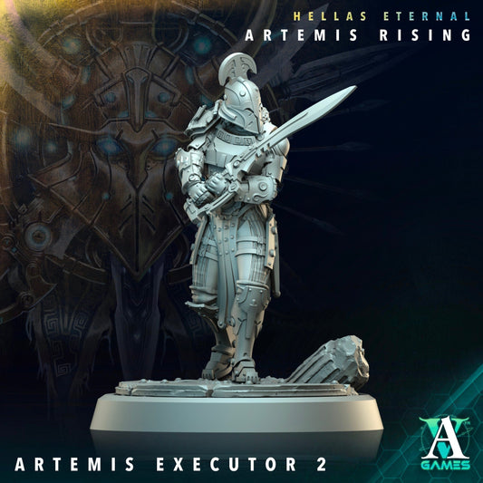 Artemis Executor Resin Miniature Figure alternate view 2