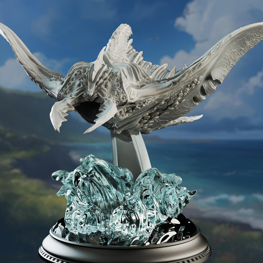 Flying Sea Ray Resin Miniature Figure product image