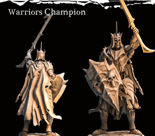 Skeletal Warrior Commander Resin Boss Miniature product image
