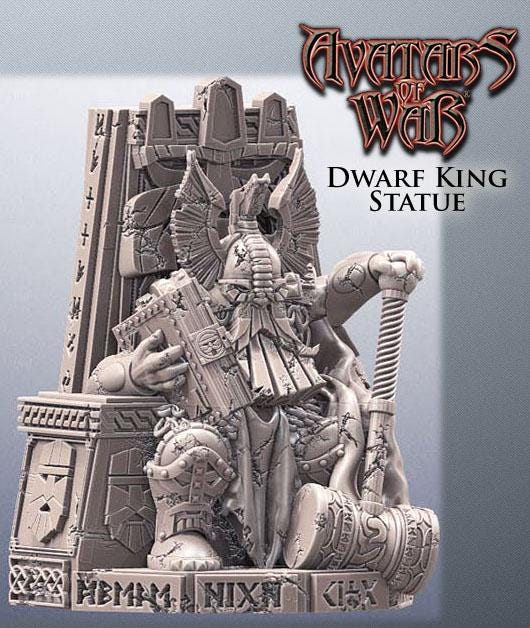 Dwarf King Resin Boss Miniature product image