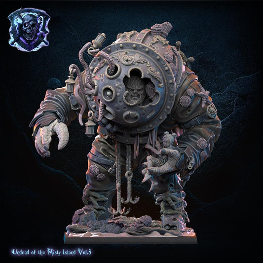 Deep Sea Diver and Small Beauty Resin Boss Miniature product image