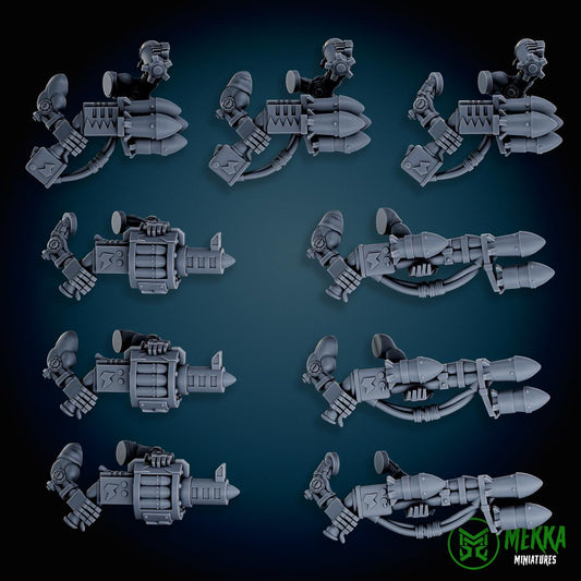 Cybork Rocket Launchas Resin Miniature Figure product image