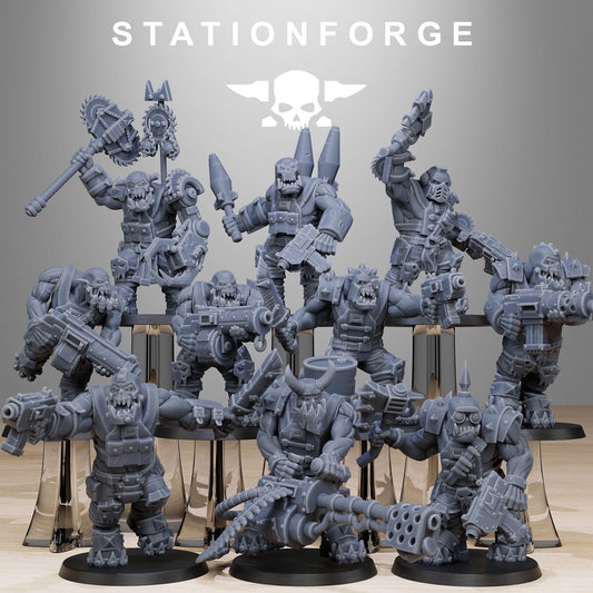 Orkaz Spec Ops Team Resin Miniatures Set product image