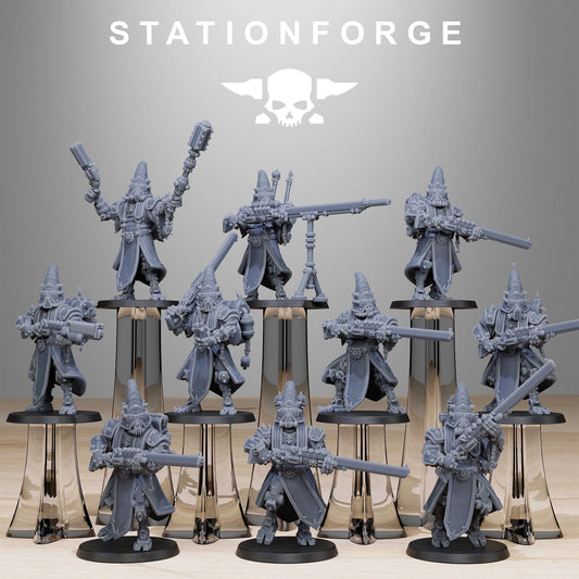Scavenger Cultists Resin Miniature Figure product image