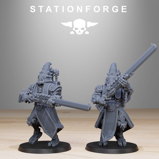 Scavenger Cultists Resin Miniature Figure alternate view 2