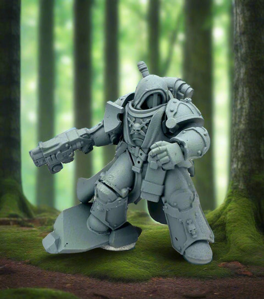 Black Lions Justicar Resin Miniature Figure product image