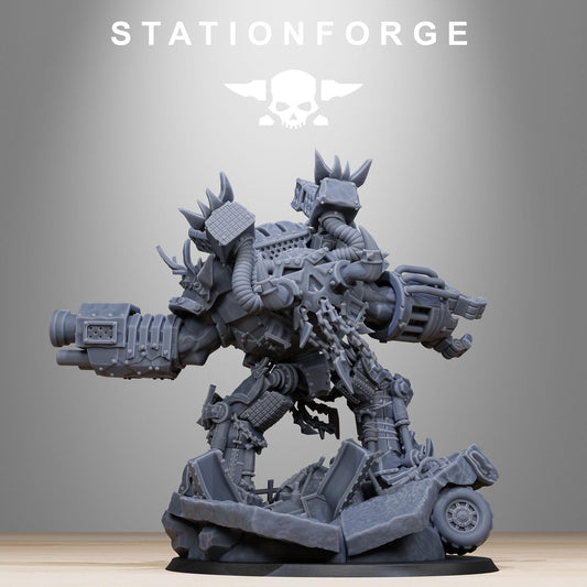 Orkaz Grand Nutta v2 Resin Miniature Figure alternate view 2
