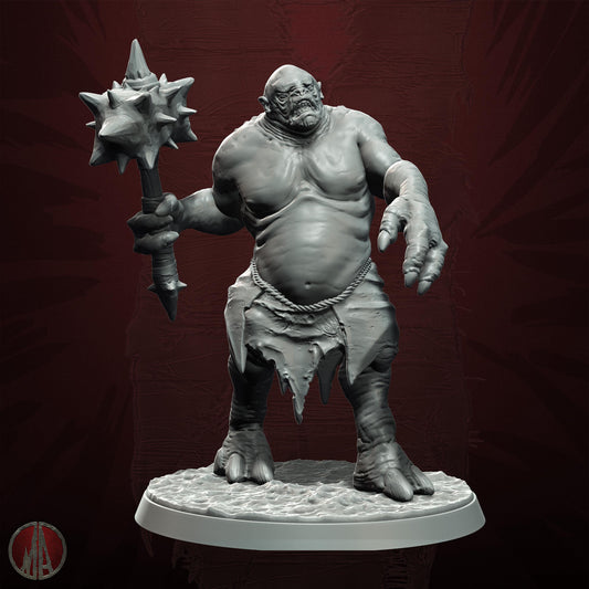 Orc Horde Troll Resin Boss Miniature alternate view 2