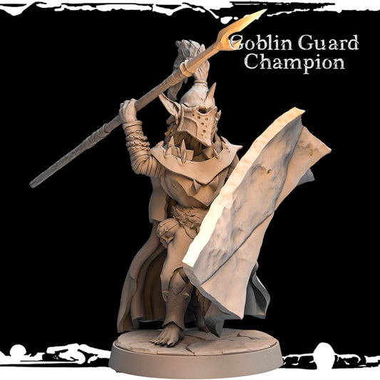 Goblin Guard Champion Resin Miniature Figure product image