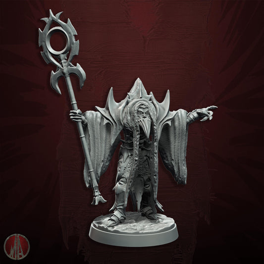 Orc Warlocks Resin Miniature Figure product image