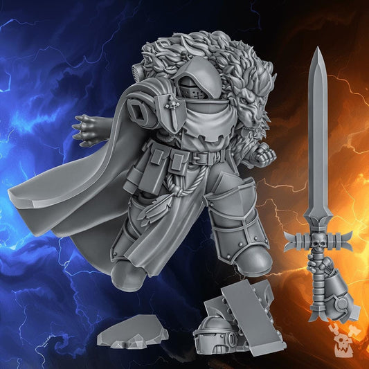 Richard the Lion Heart Resin Miniature Figure alternate view 2