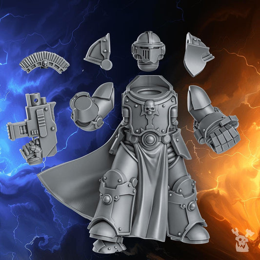 Princeps Justicar Resin Miniature Figure alternate view 2