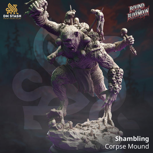 Shambling Corpse Mound Resin Miniature Figure product image