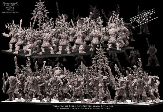 Demons of Pestilence Resin Boss Miniature alternate view 2