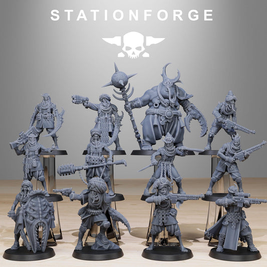 Corrupted Guard Lechers Resin Miniature Figure product image