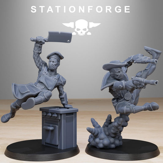 GrimCorp Jesters Resin Miniature Figure alternate view 2