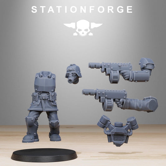 GrimGuard Aerotroops Resin Miniature Figure alternate view 2