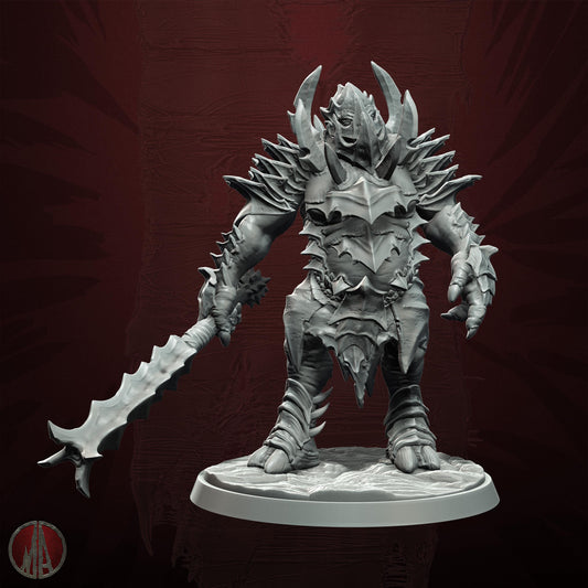Troll Warlord Resin Boss Miniature product image