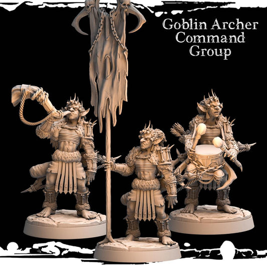 Goblin Command Group Resin Miniature Figure product image
